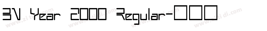 BN Year 2000 Regular字体转换